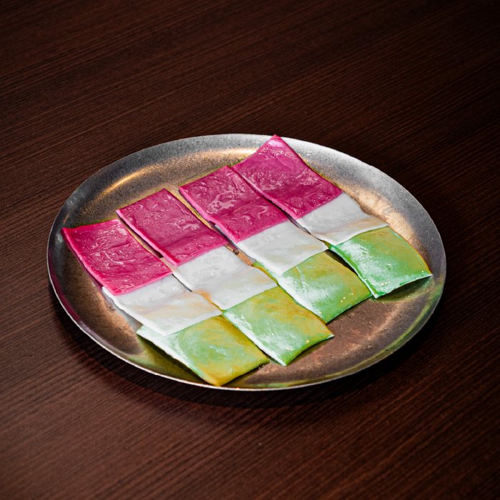 삼색 떡쌈